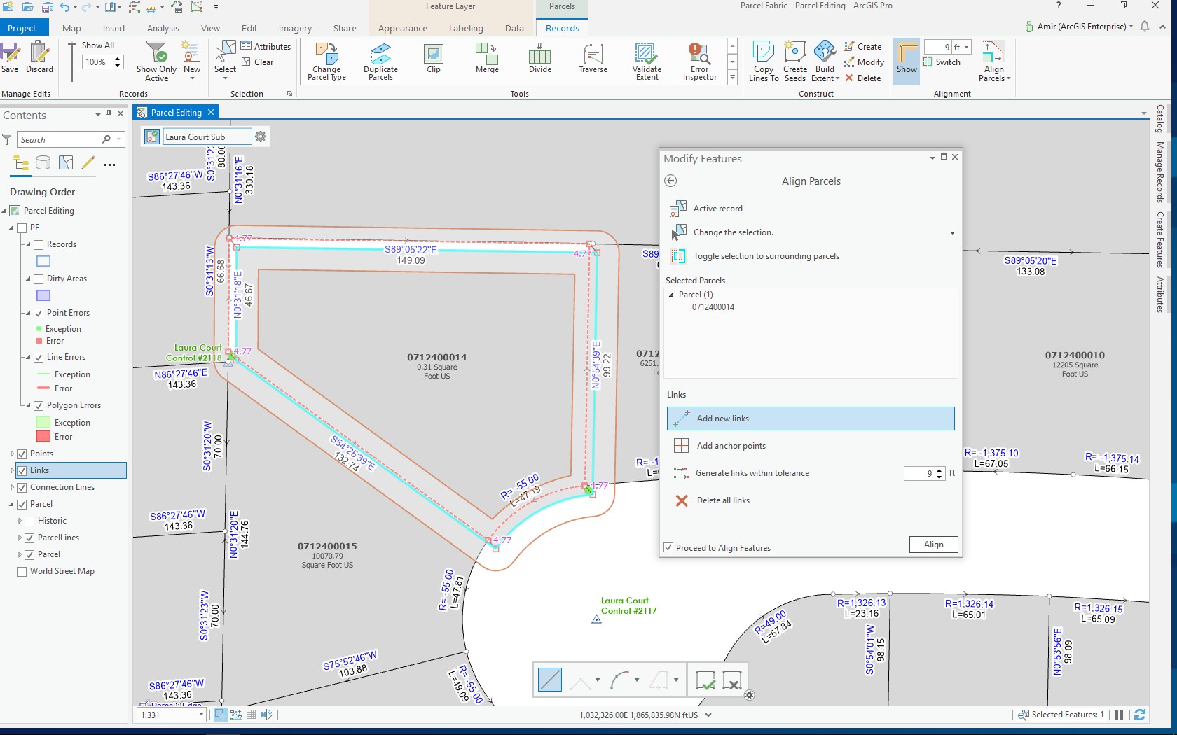 Parcel Editing using ArcGIS Pro